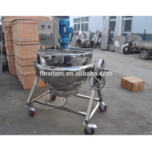 food grade steam heating kettle with agitator